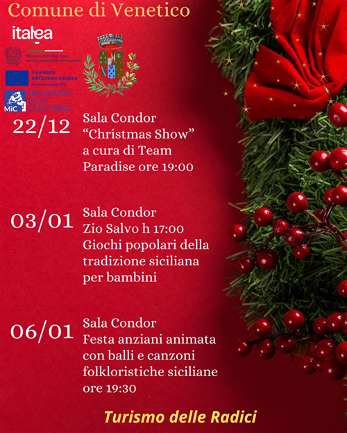 Turismo delle Radici - Natale 2025